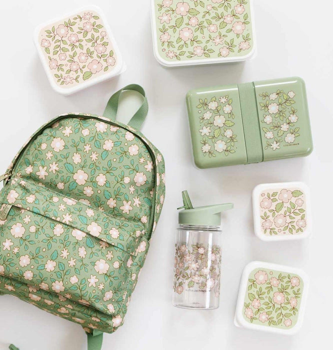 Lunch box: Blossoms -sage