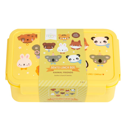 Bento lunch box: Animal friends