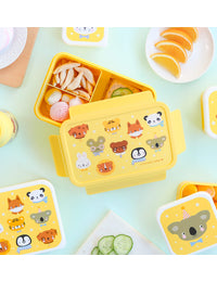 Bento lunch box: Animal friends