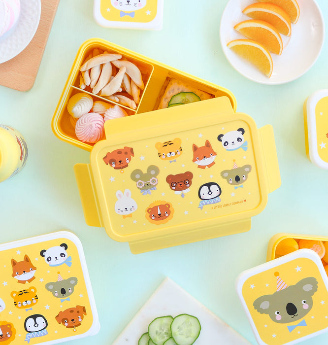 Bento lunch box: Animal friends