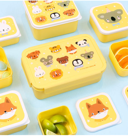 Bento lunch box: Animal friends