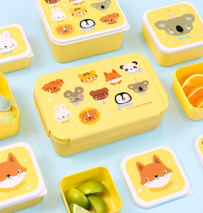 Bento lunch box: Animal friends