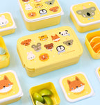 Bento lunch box: Animal friends