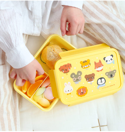 Bento lunch box: Animal friends