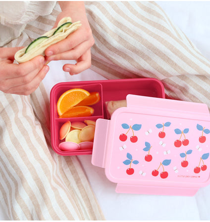 Bento lunch box: Cherries