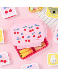 Bento lunch box: Cherries