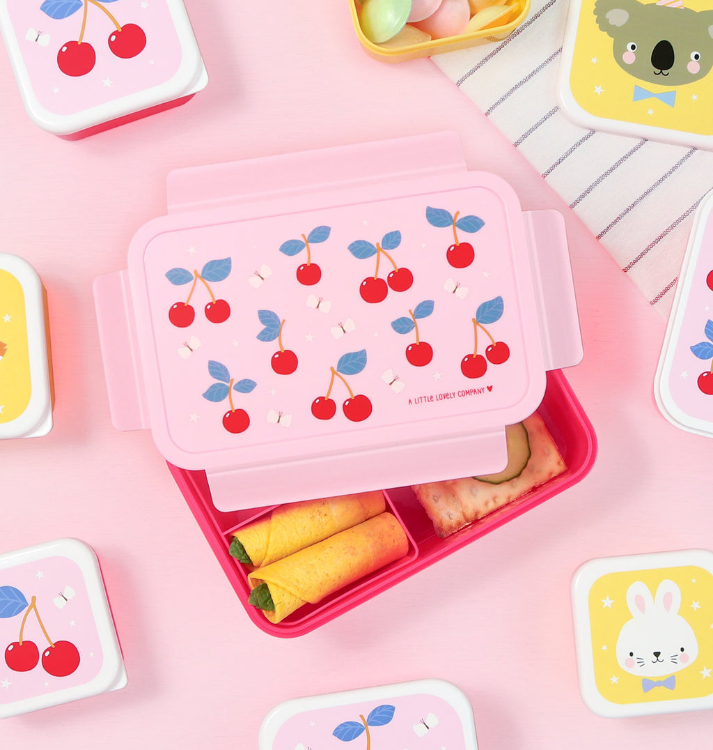 Bento lunch box: Cherries