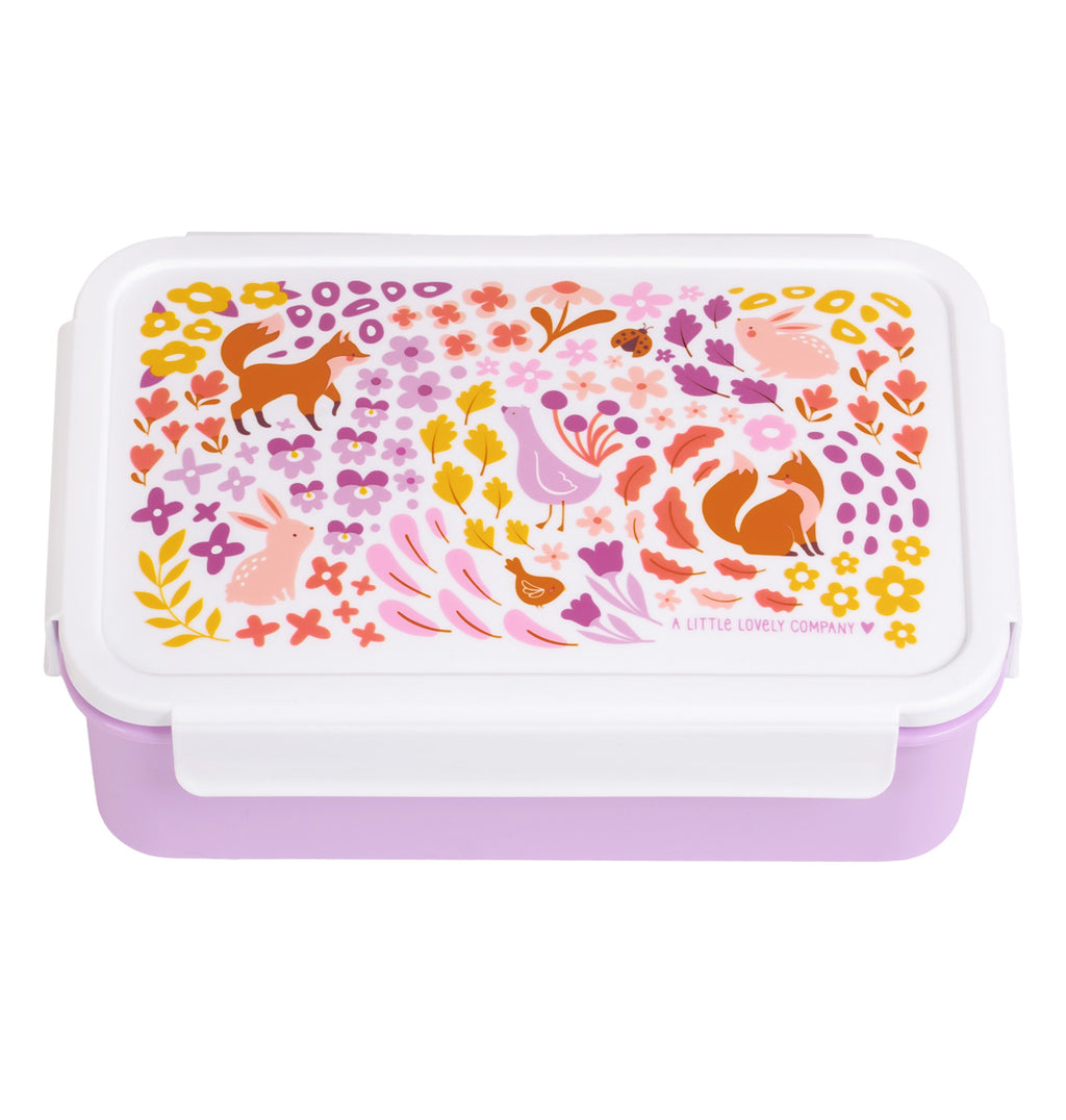 Bento lunch box: Flower garden 