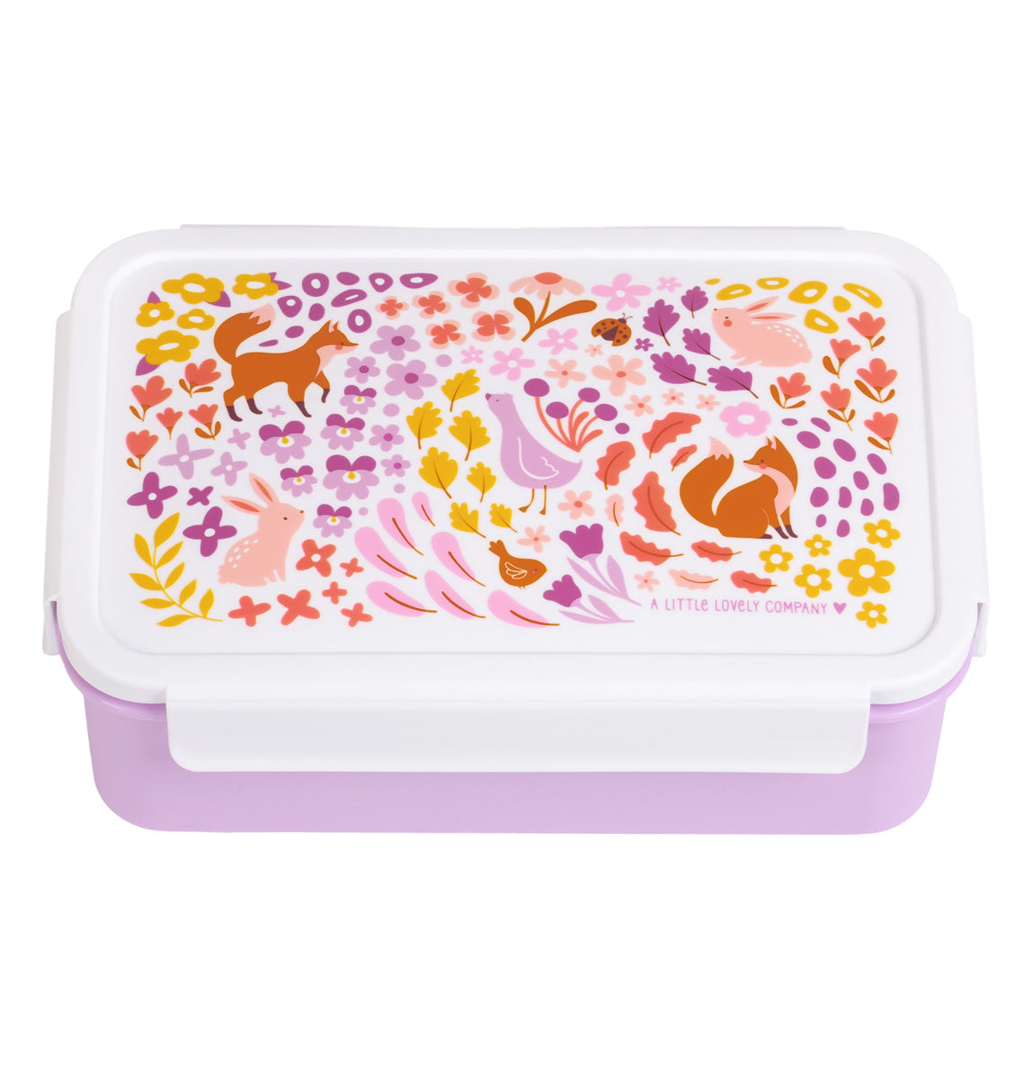 Bento lunch box: Flower garden 