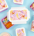 Bento lunch box: Flower garden 