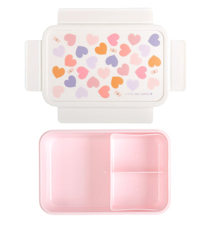 Bento lunch box: Hearts