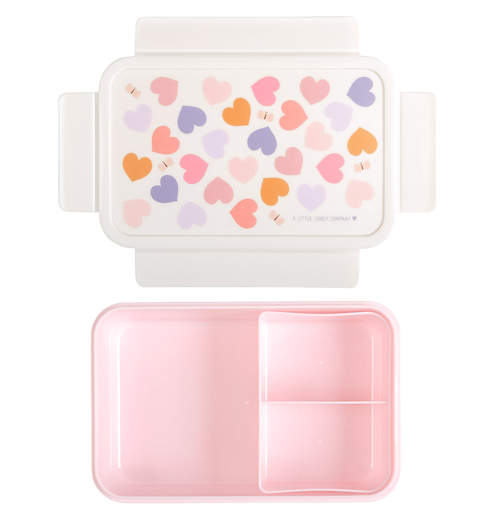 Bento lunch box: Hearts