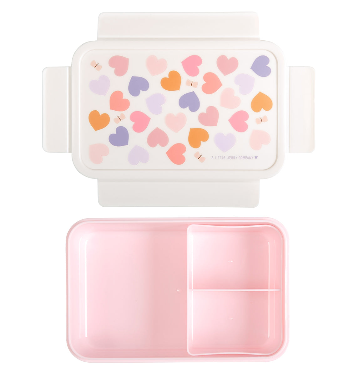 Bento lunch box: Hearts