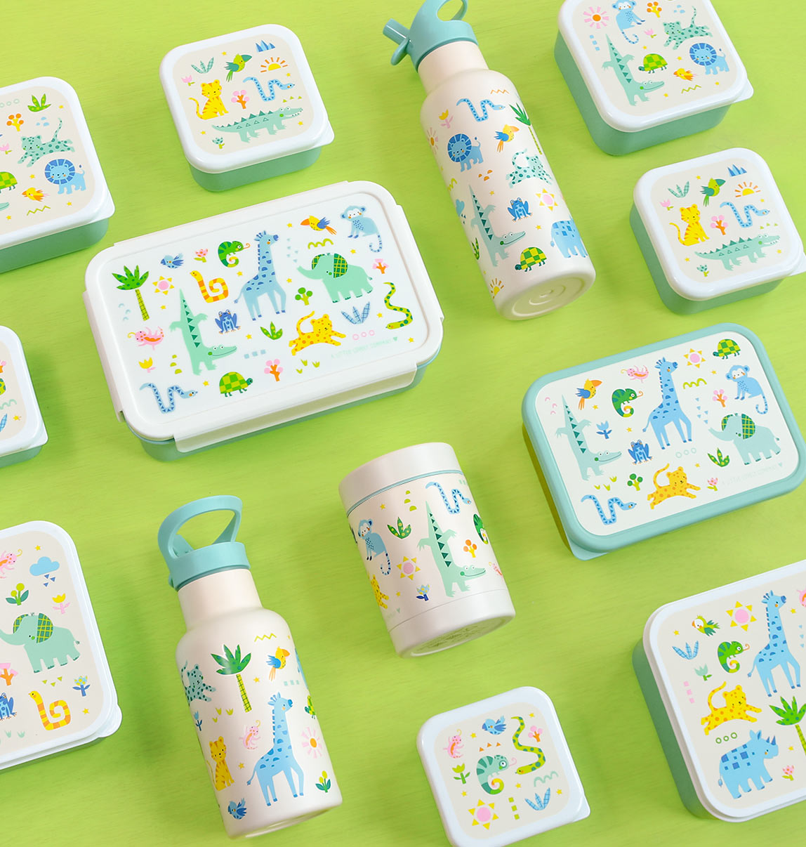 Bento lunch box: Jungle