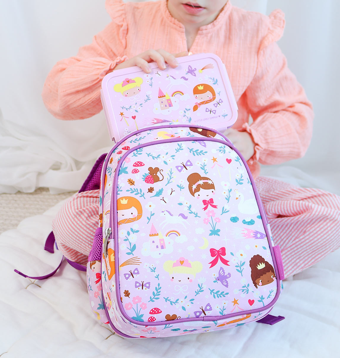 Bento lunch box: Princesses