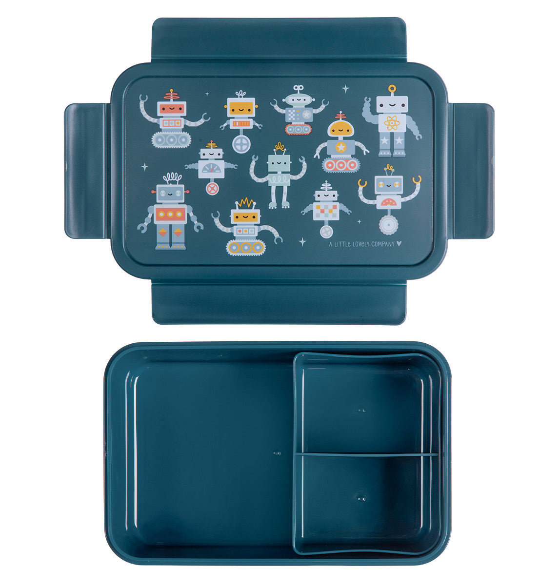 Bento lunch box: Robots