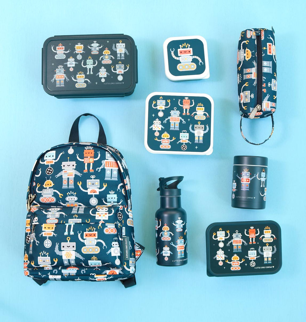 Bento lunch box: Robots