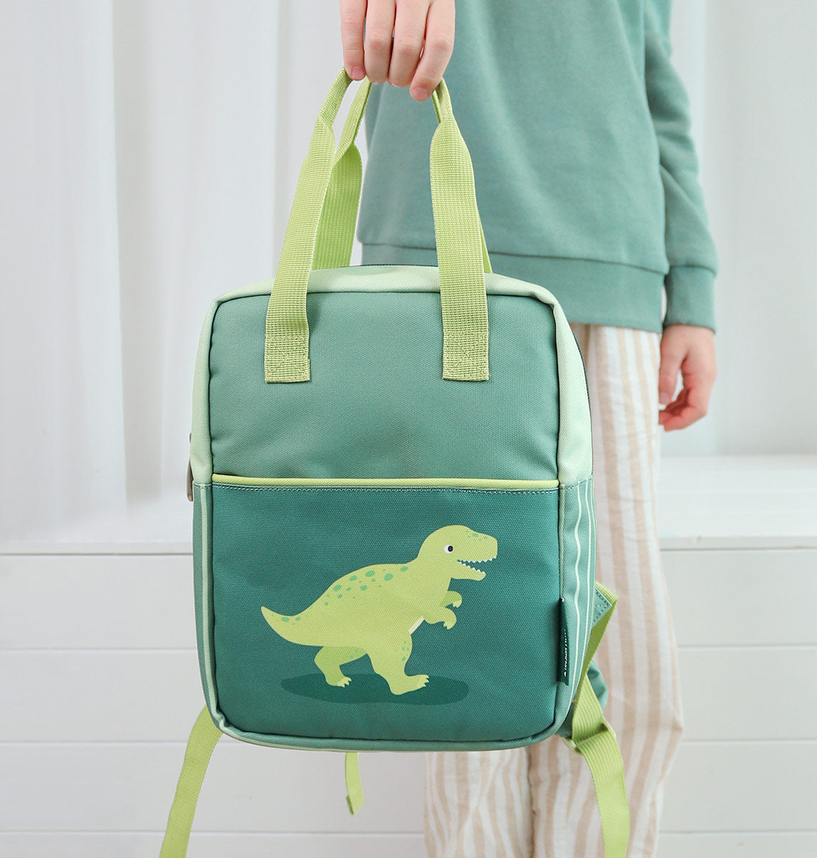 Little square backpack: Dinosaur