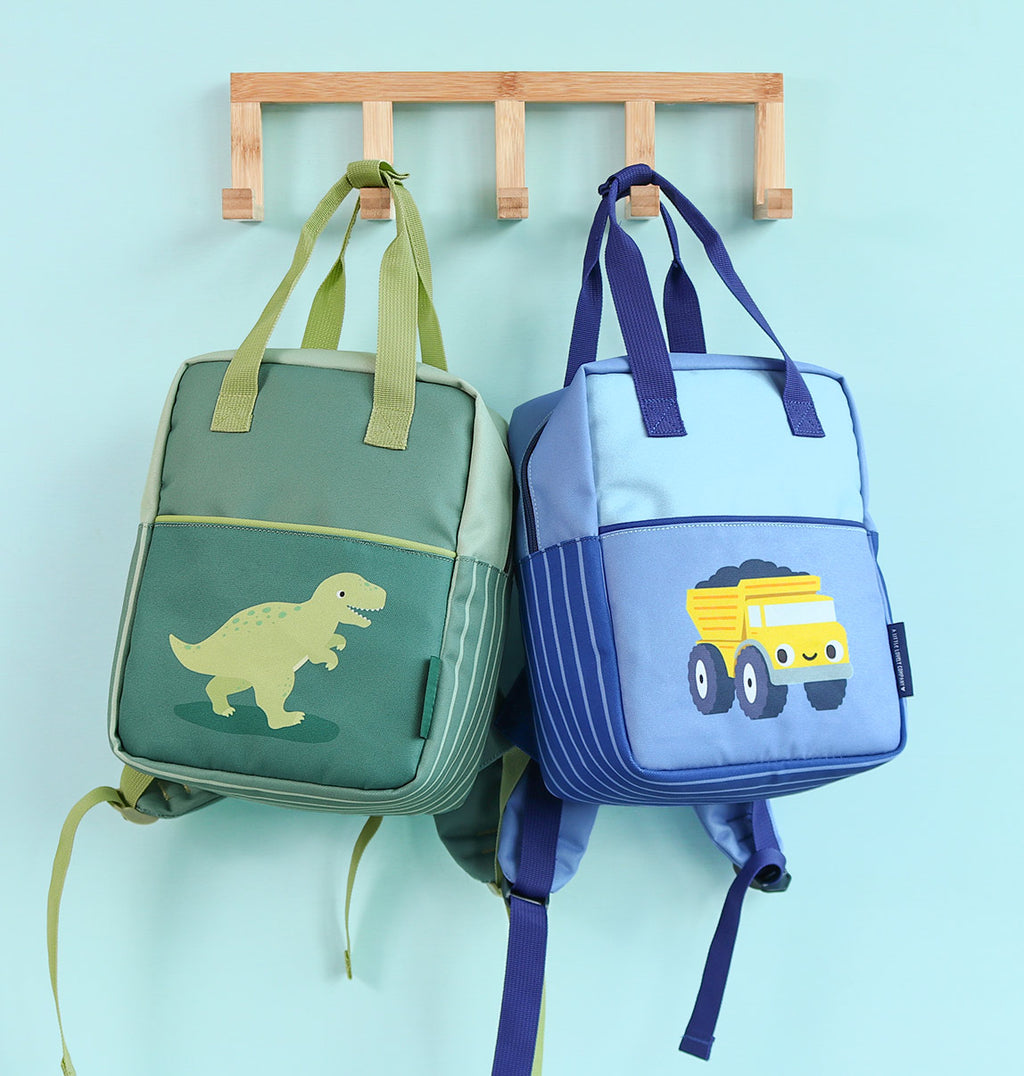 Little square backpack: Dinosaur