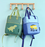 Little square backpack: Dumptruck