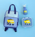 Little square backpack: Dumptruck