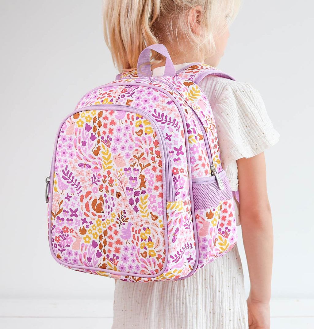 Backpack: Flower garden