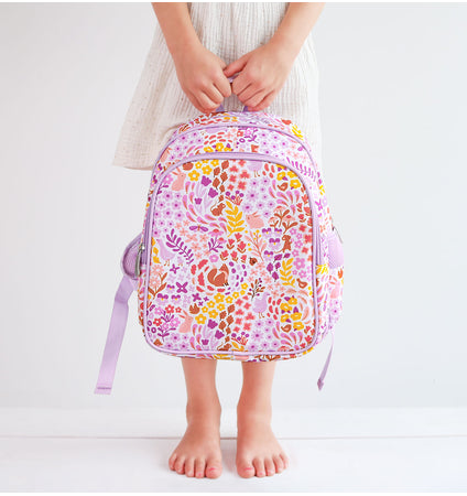 Backpack: Flower garden