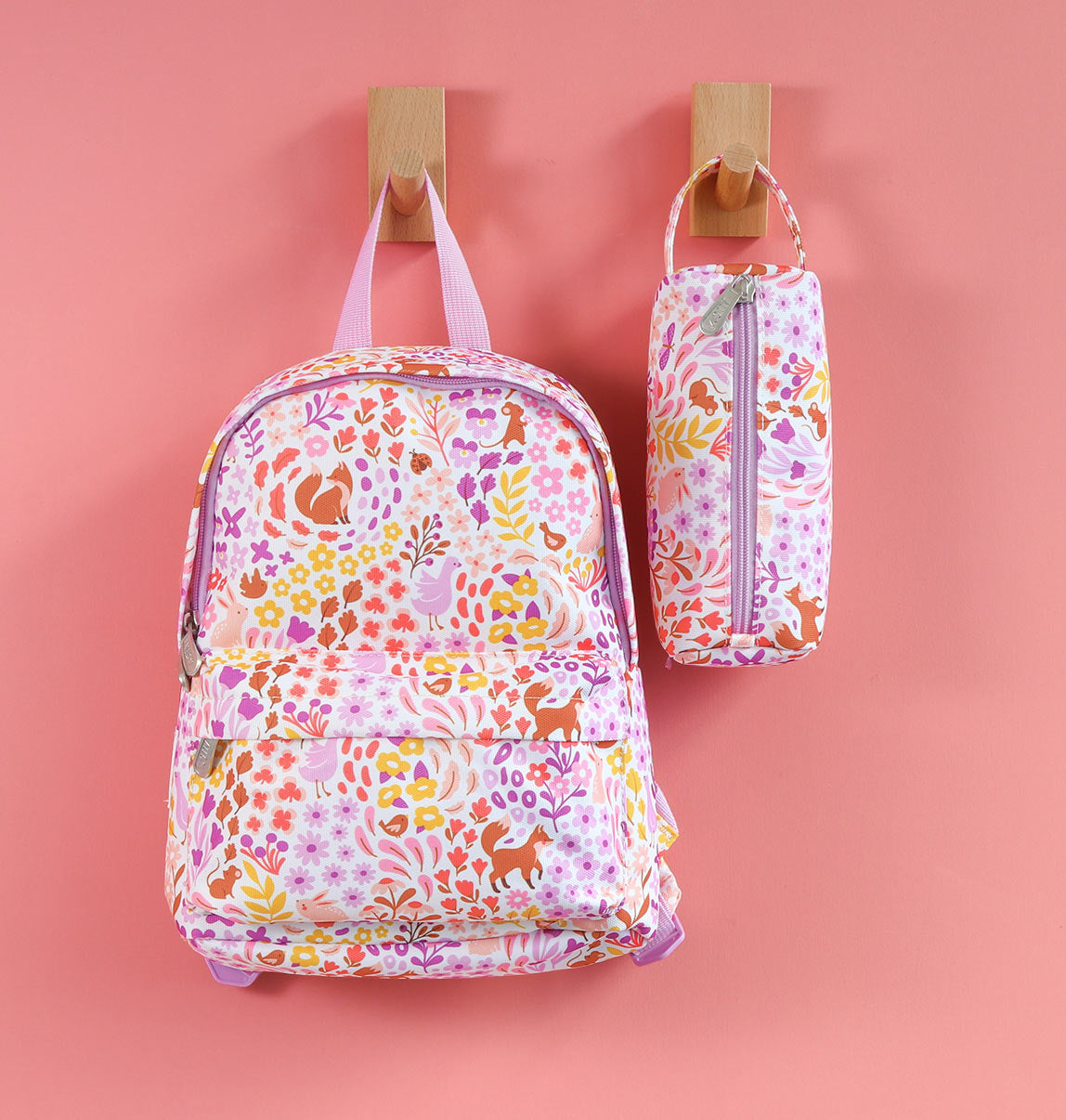 Little backpack: Flower garden