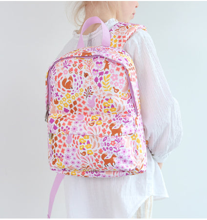 Little backpack: Flower garden