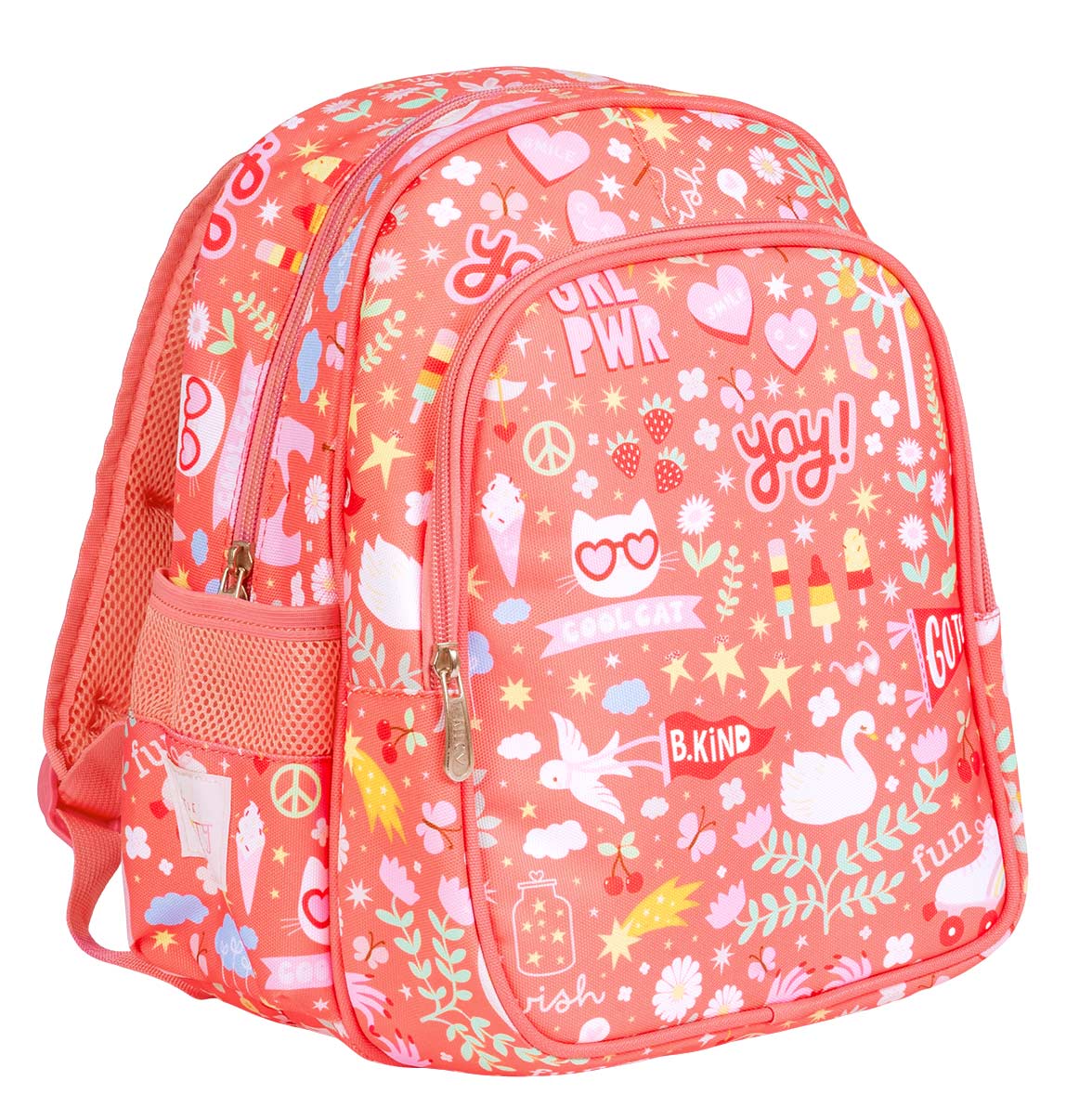 バッグ lovely Pink Backpack with Fun Design for Kids | A Little Lovely Company