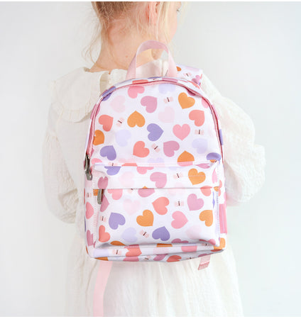 Little backpack: Hearts