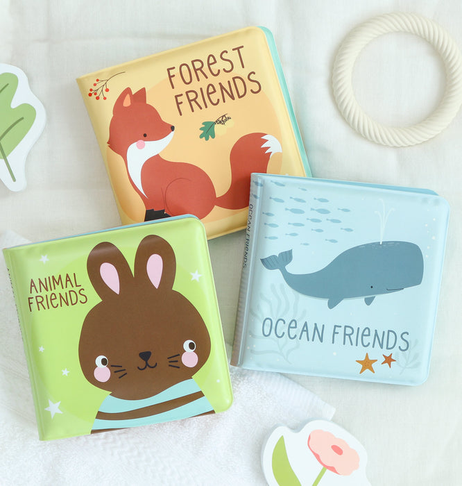 Bath book: Animal friends