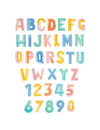 Foam bath letters: Fun