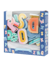 Foam bath letters: Fun
