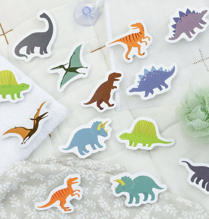 Foam bath toys: Dinosaurs