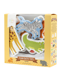 Foam bath toys: Safari