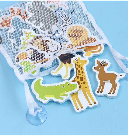 Foam bath toys: Safari