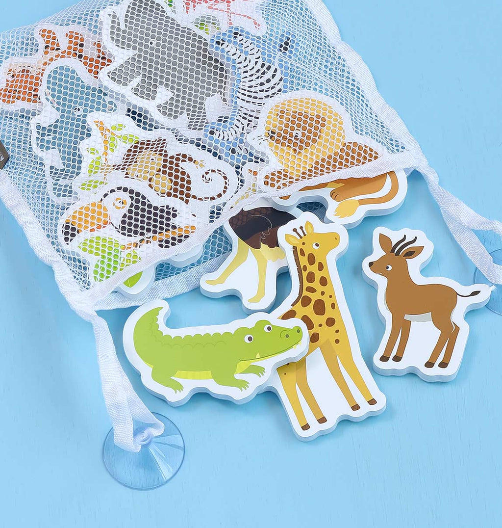 Foam bath toys: Safari