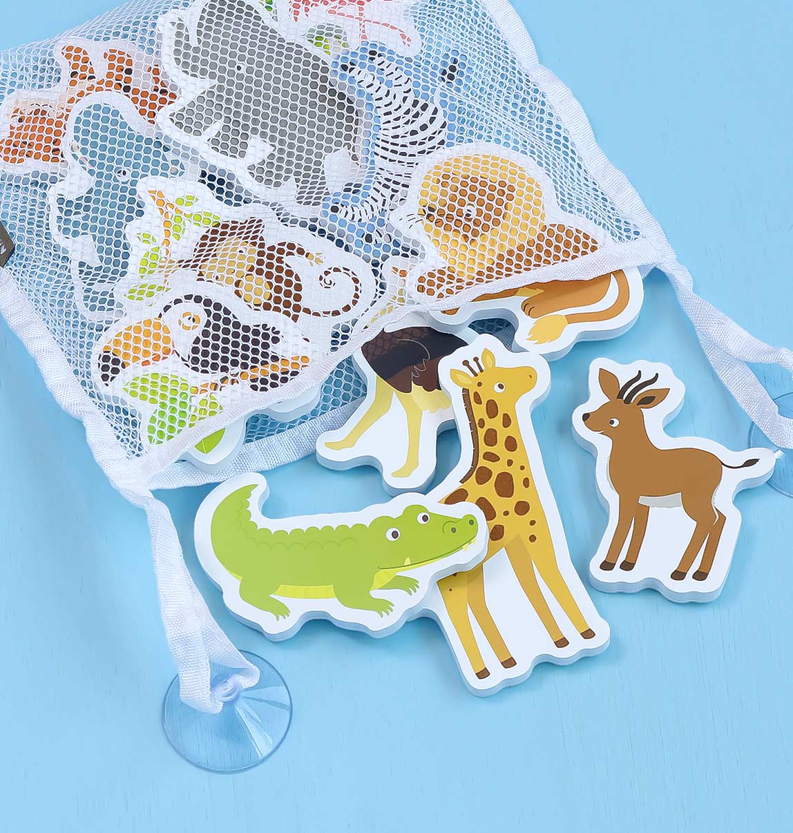Foam bath toys: Safari