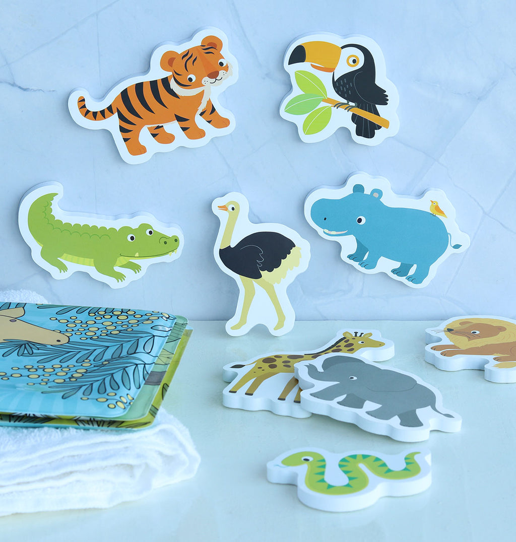 Foam bath toys: Safari