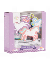Foam bath toys: Unicorn Dreams