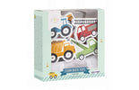 Foam bath toys: Vehicles
