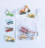 Foam bath toys: Vehicles