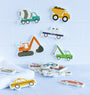 Foam bath toys: Vehicles