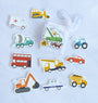 Foam bath toys: Vehicles