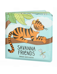 Magic bath book: Savanne friends