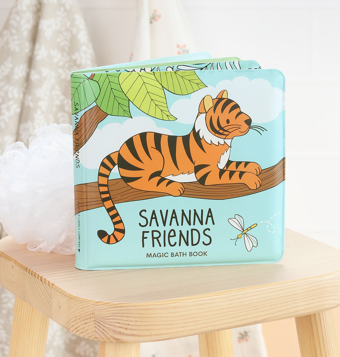 Magic bath book: Savanne friends