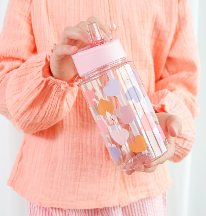 Drink bottle: Hearts