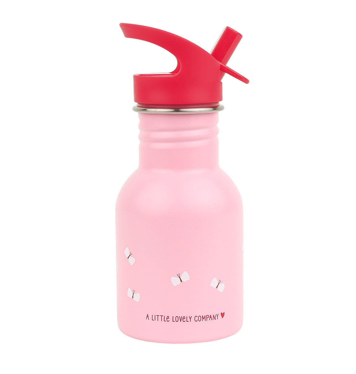 Little stainless steel drink bottle: Happy cherries