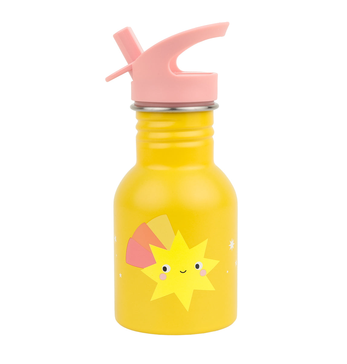 Little stainless steel drink bottle: Shooting star